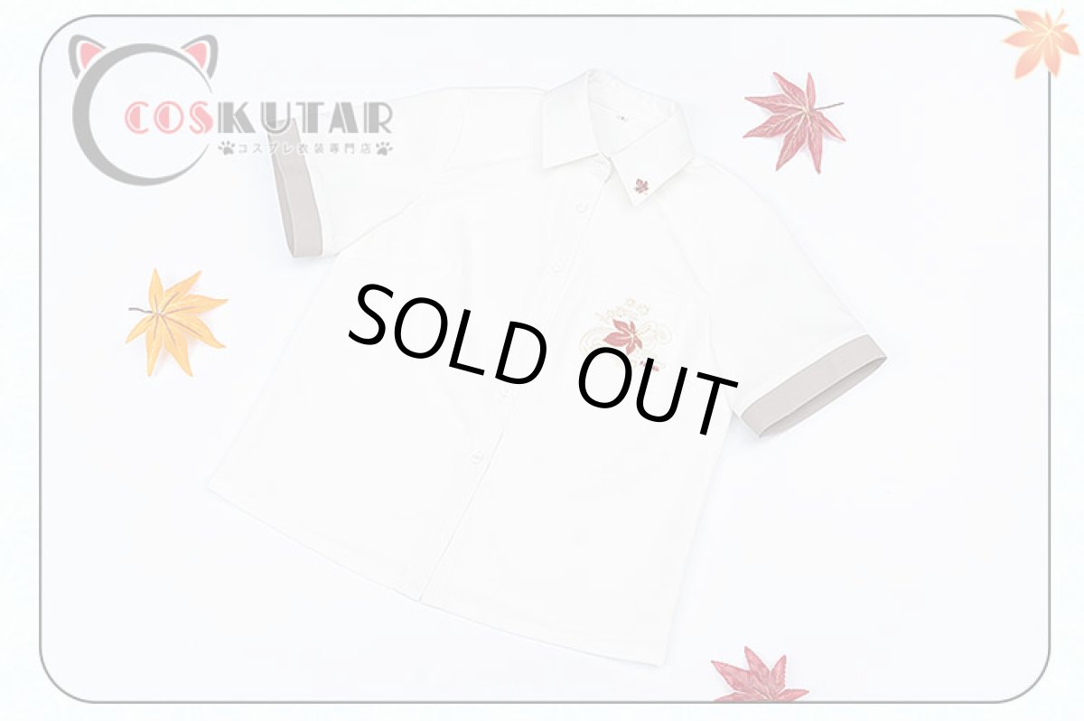 画像12: 原神 Genshin 楓原万葉 日常服 同人 コスプレ衣装 (12)