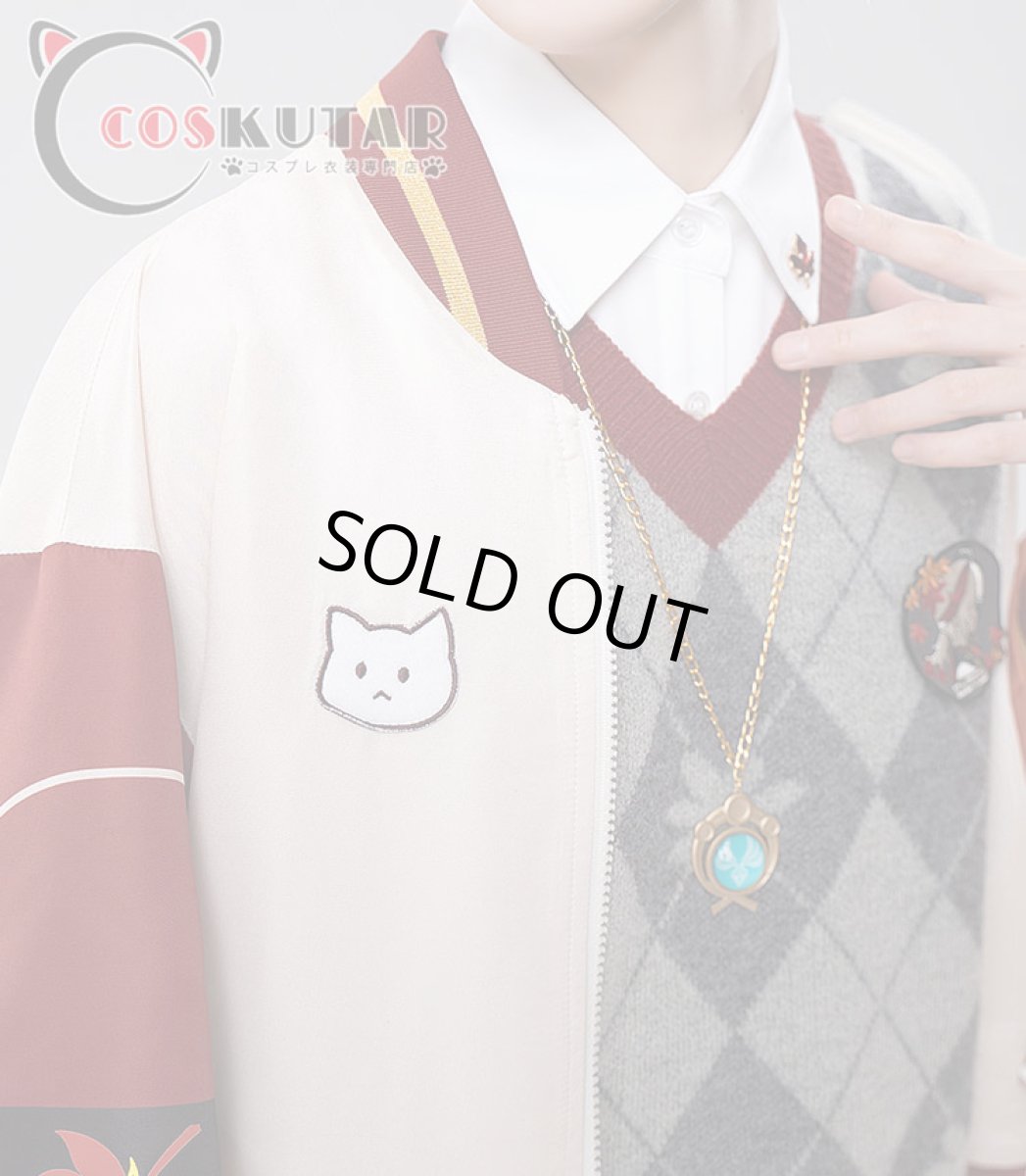 画像5: 原神 Genshin 楓原万葉 日常服 同人 コスプレ衣装 (5)