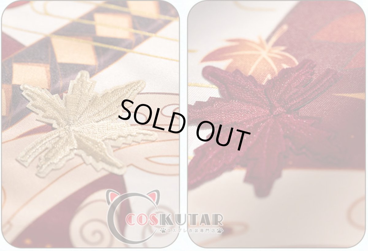 画像9: 原神 Genshin 楓原万葉 日常服 同人 コスプレ衣装 (9)