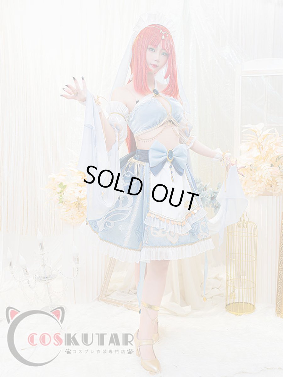 画像2: 原神 Genshin ニィロウ メイド服 コスプレ衣装 (2)