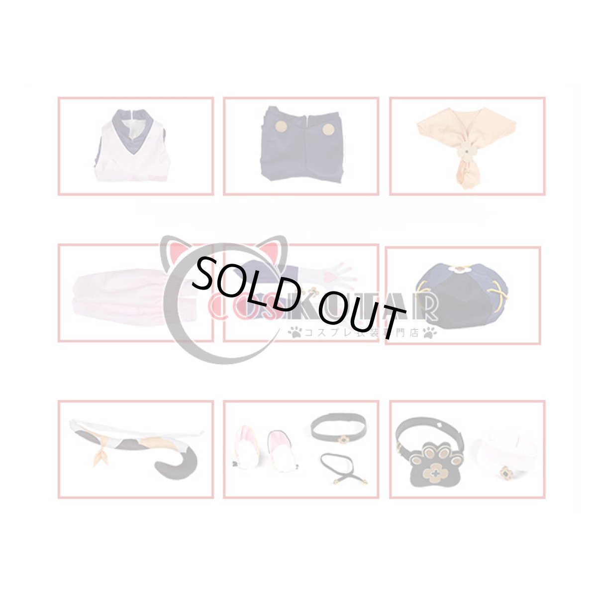 画像8: 原神 Genshin ディオナ コスプレ衣装 (8)