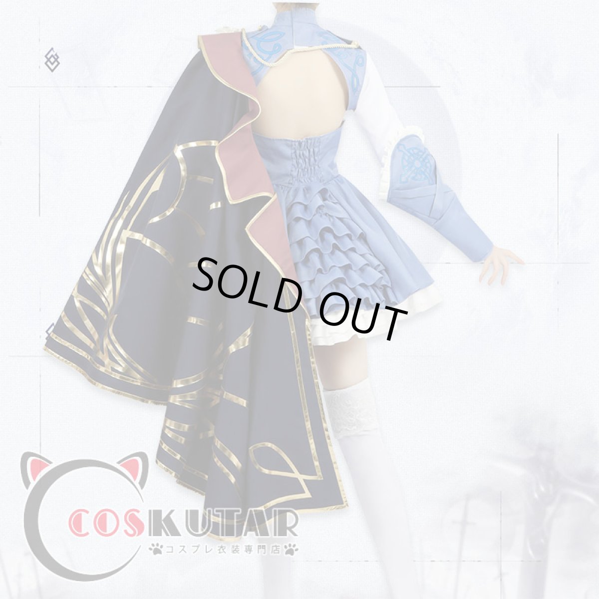 画像3: Fate Grand Order FGO 妖精騎士ランスロット メリュジーヌコスプレ衣装 霊基再臨 第2段階 (3)