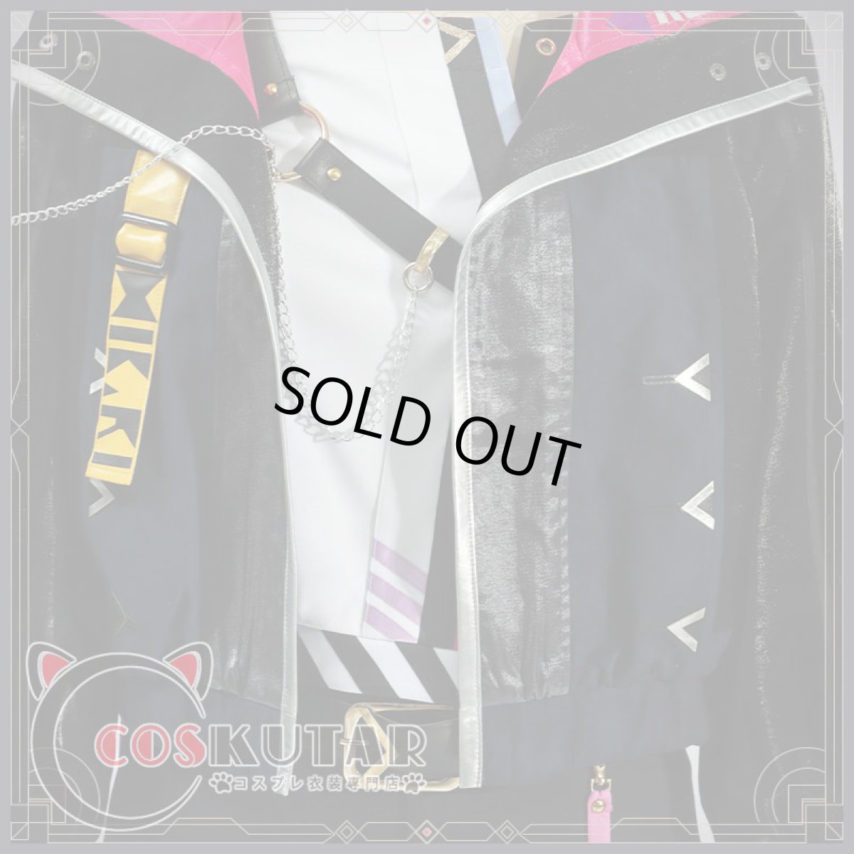 画像7: バーチャルYouTuber VTuber VOLTACTION 渡会ひばり コスプレ衣装 (7)