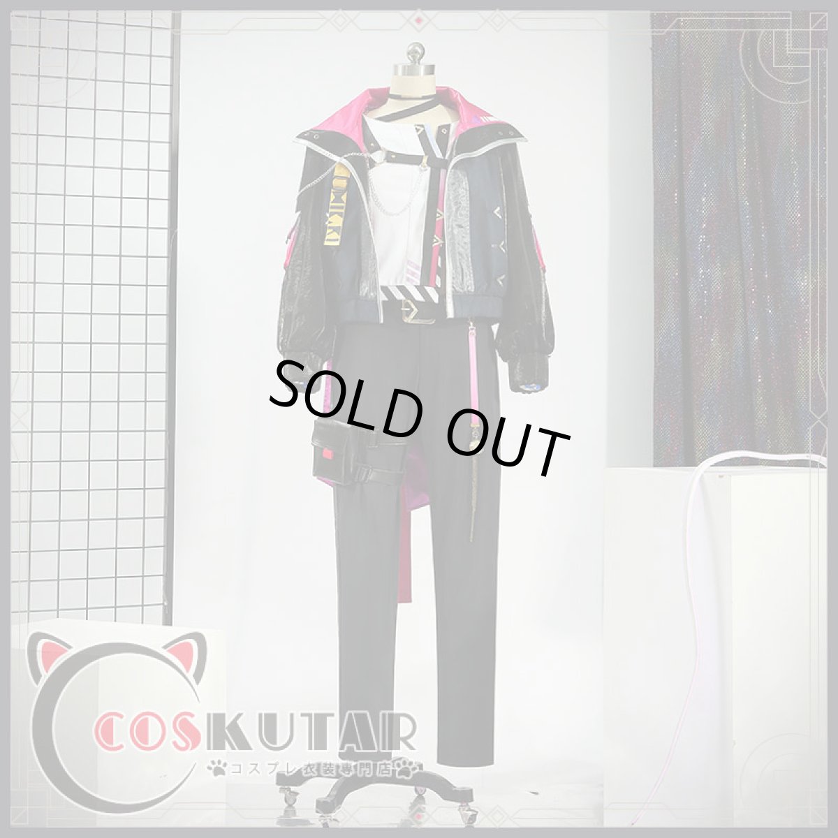 画像2: バーチャルYouTuber VTuber VOLTACTION 渡会ひばり コスプレ衣装 (2)