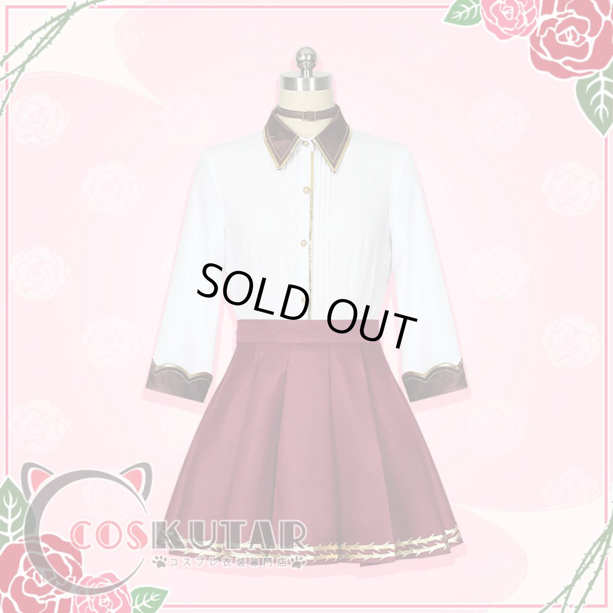 画像6: バーチャルYouTuber VTuber Rosemi ロゼミ・ラブロック 新衣装 コスプレ衣装 (6)