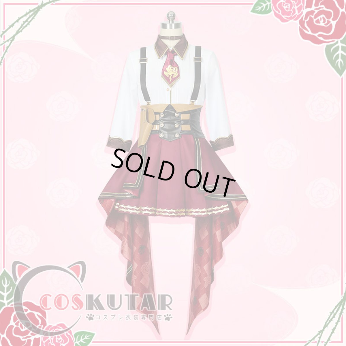 画像5: バーチャルYouTuber VTuber Rosemi ロゼミ・ラブロック 新衣装 コスプレ衣装 (5)
