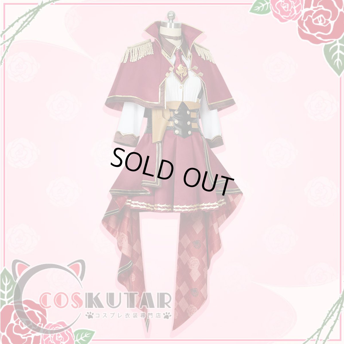画像3: バーチャルYouTuber VTuber Rosemi ロゼミ・ラブロック 新衣装 コスプレ衣装 (3)