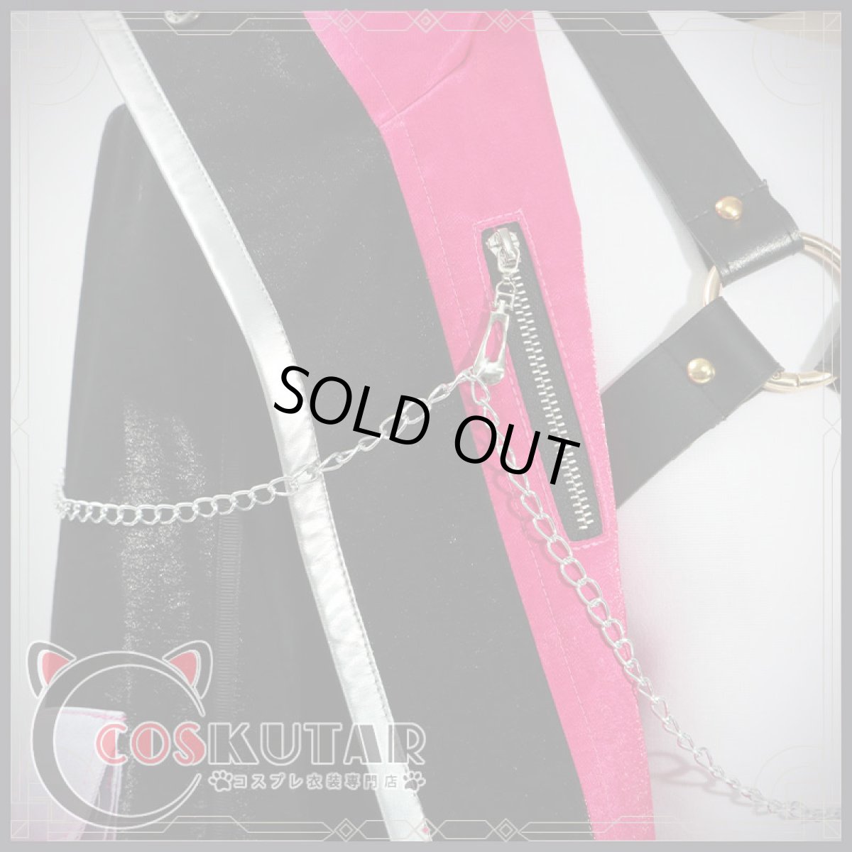 画像10: バーチャルYouTuber VTuber VOLTACTION 渡会ひばり コスプレ衣装 (10)