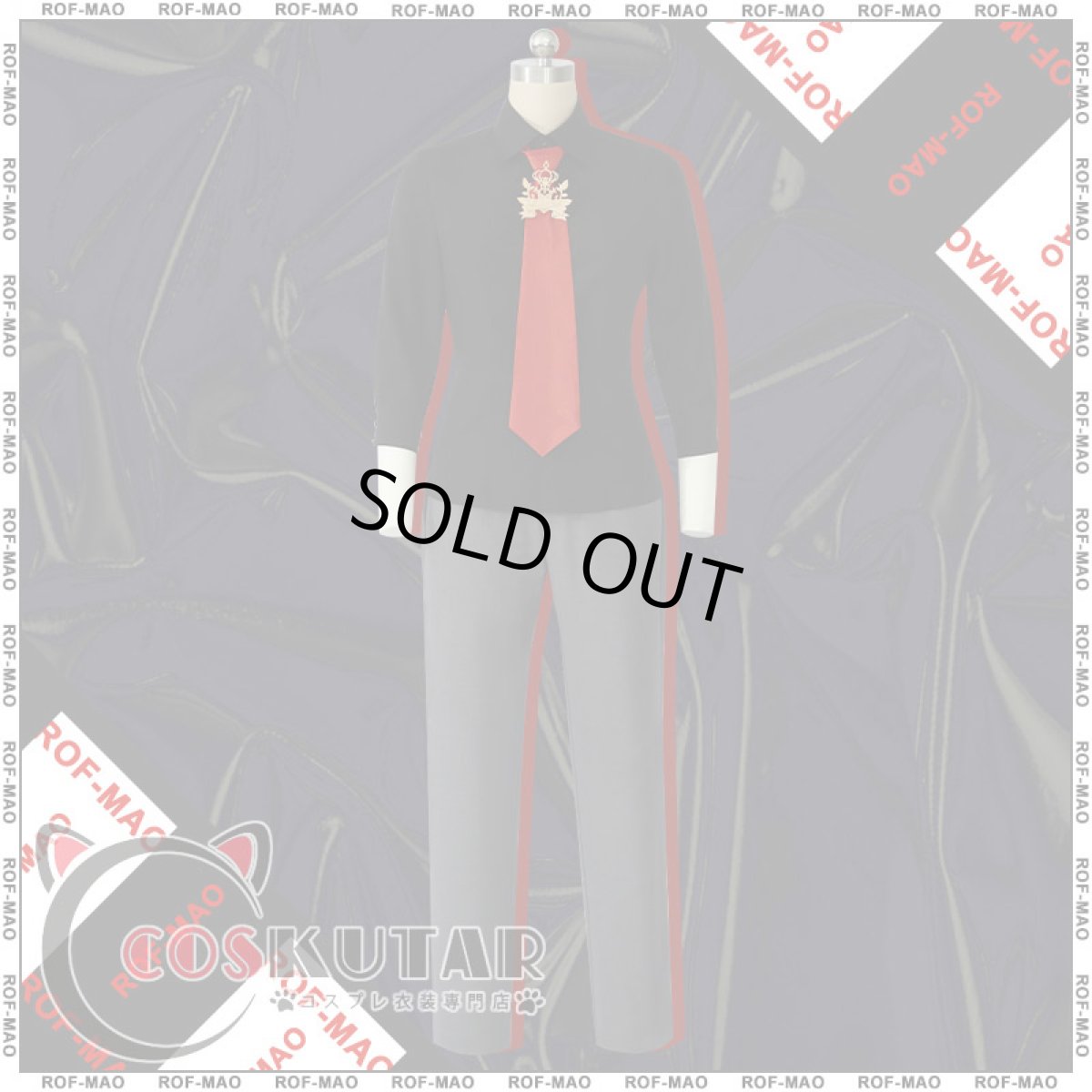 画像7: バーチャルYouTuber VTuber ROF-MAO 加賀美 コスプレ衣装 (7)