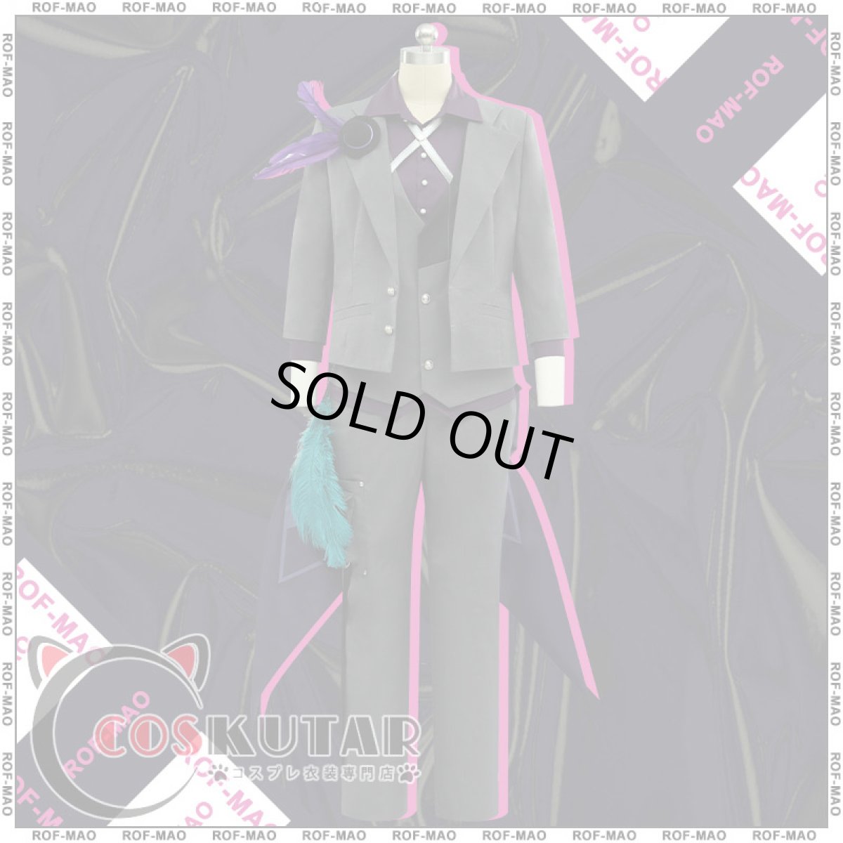 画像2: バーチャルYouTuber VTuber ROF-MAO 不破みなと コスプレ衣装 (2)