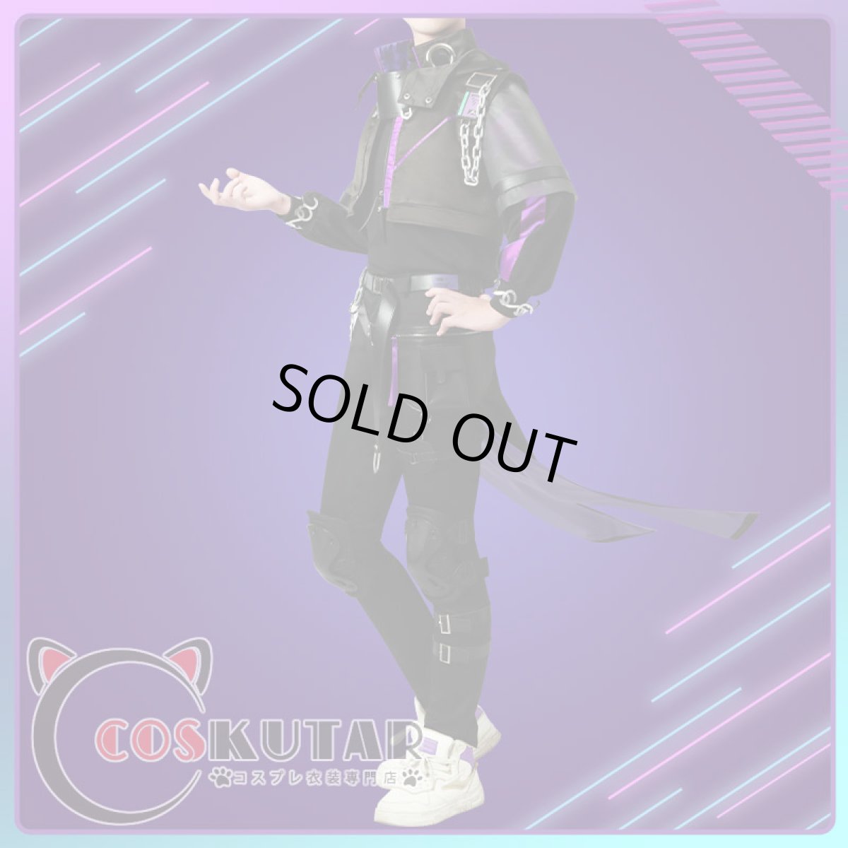 画像3: バーチャルYouTuber VTuber 不破湊 新衣装 コスプレ衣装 (3)