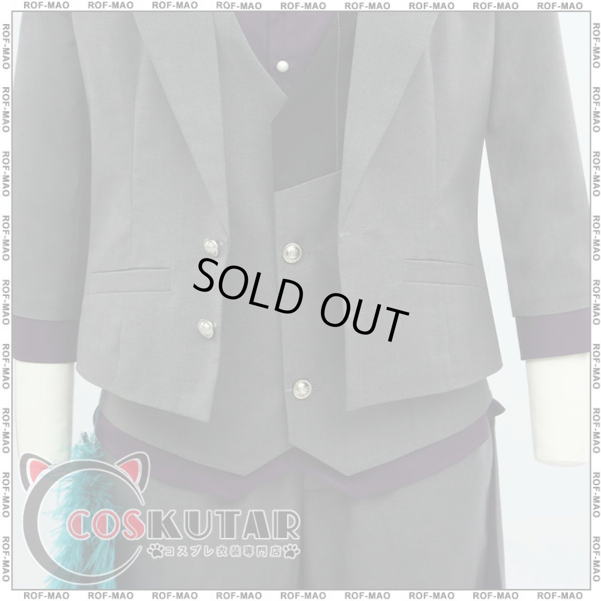 画像10: バーチャルYouTuber VTuber ROF-MAO 不破みなと コスプレ衣装 (10)