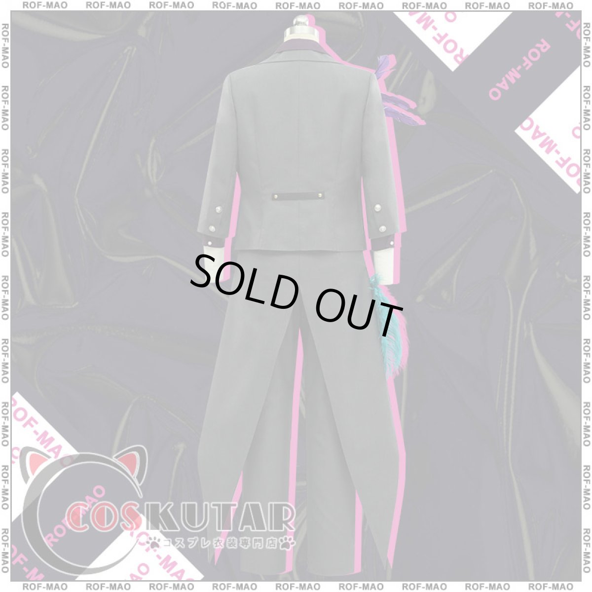 画像4: バーチャルYouTuber VTuber ROF-MAO 不破みなと コスプレ衣装 (4)