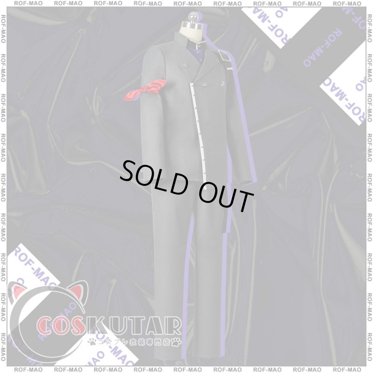 画像3: バーチャルYouTuber VTuber ROF-MAO 剣持とうや コスプレ衣装 (3)