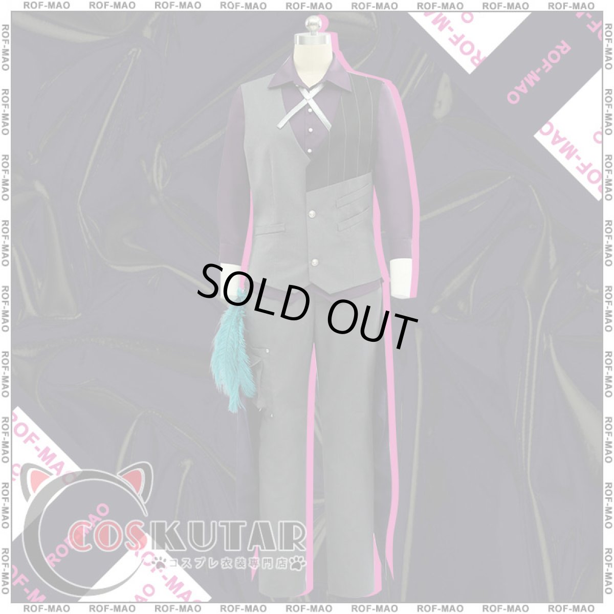 画像5: バーチャルYouTuber VTuber ROF-MAO 不破みなと コスプレ衣装 (5)