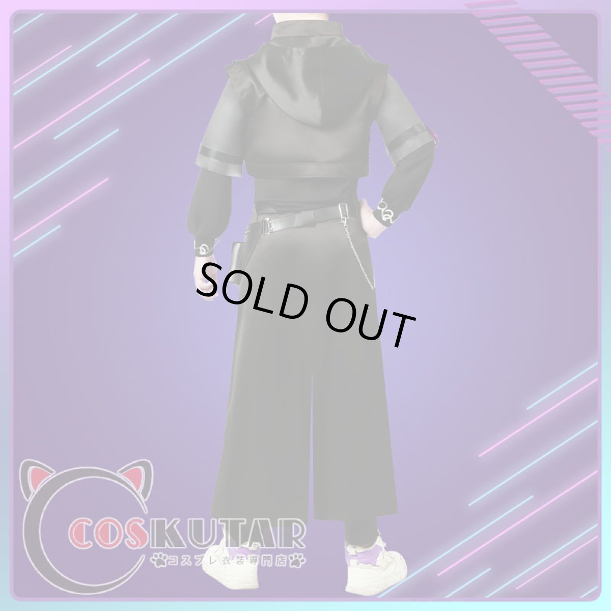 画像4: バーチャルYouTuber VTuber 不破湊 新衣装 コスプレ衣装 (4)