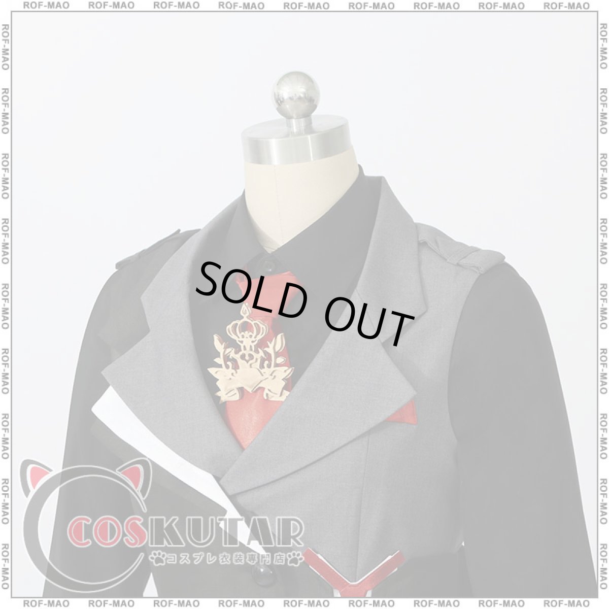 画像8: バーチャルYouTuber VTuber ROF-MAO 加賀美 コスプレ衣装 (8)