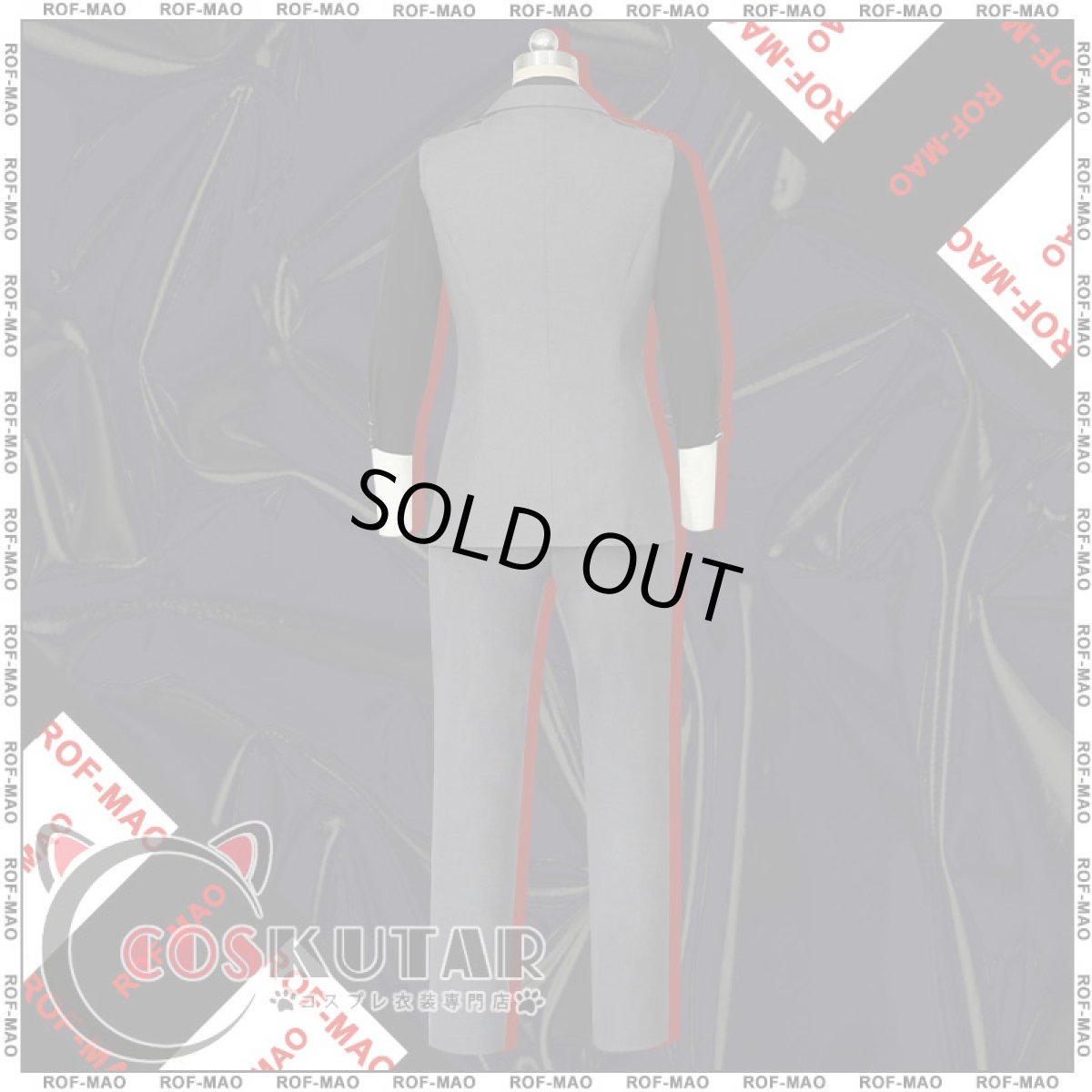 画像6: バーチャルYouTuber VTuber ROF-MAO 加賀美 コスプレ衣装 (6)