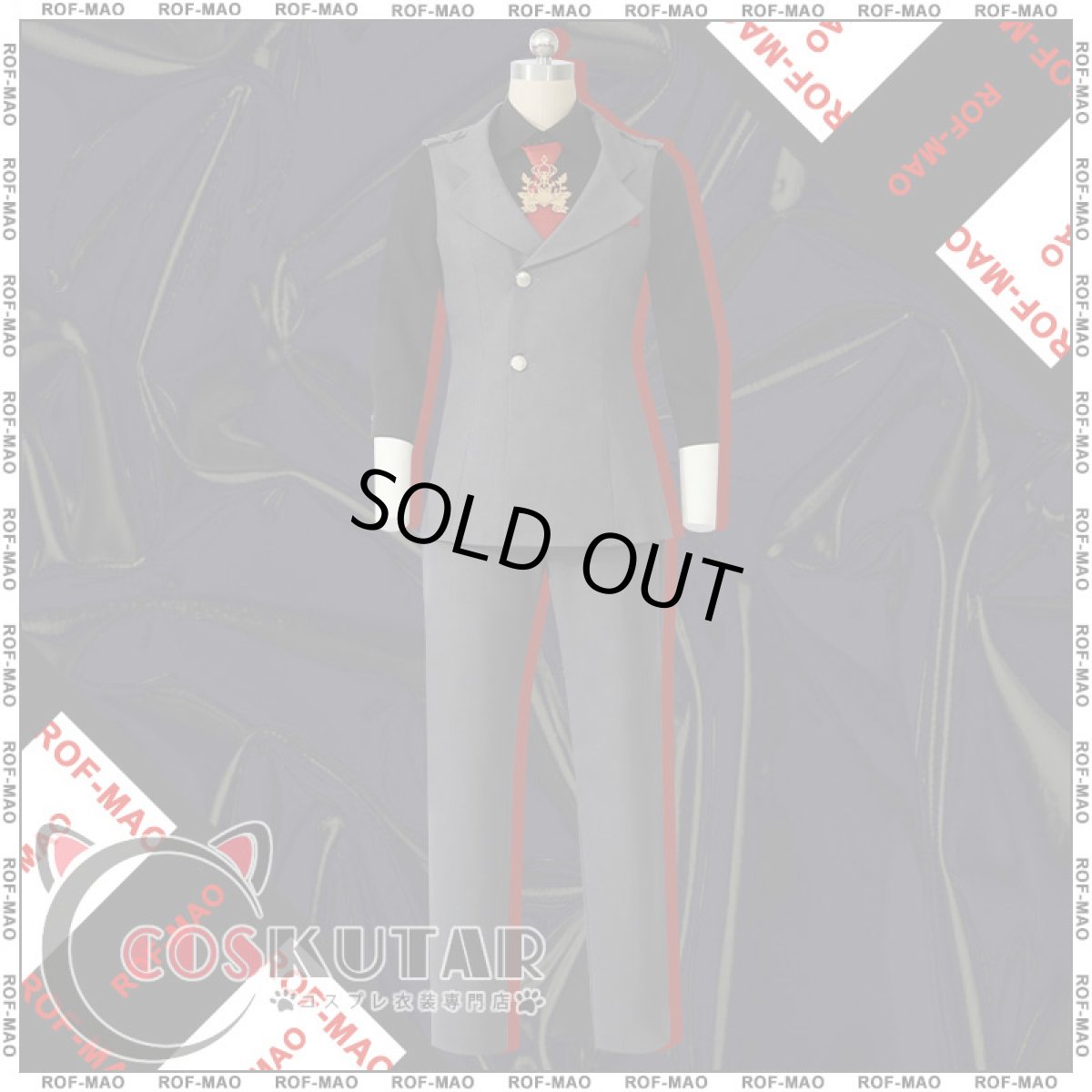 画像5: バーチャルYouTuber VTuber ROF-MAO 加賀美 コスプレ衣装 (5)