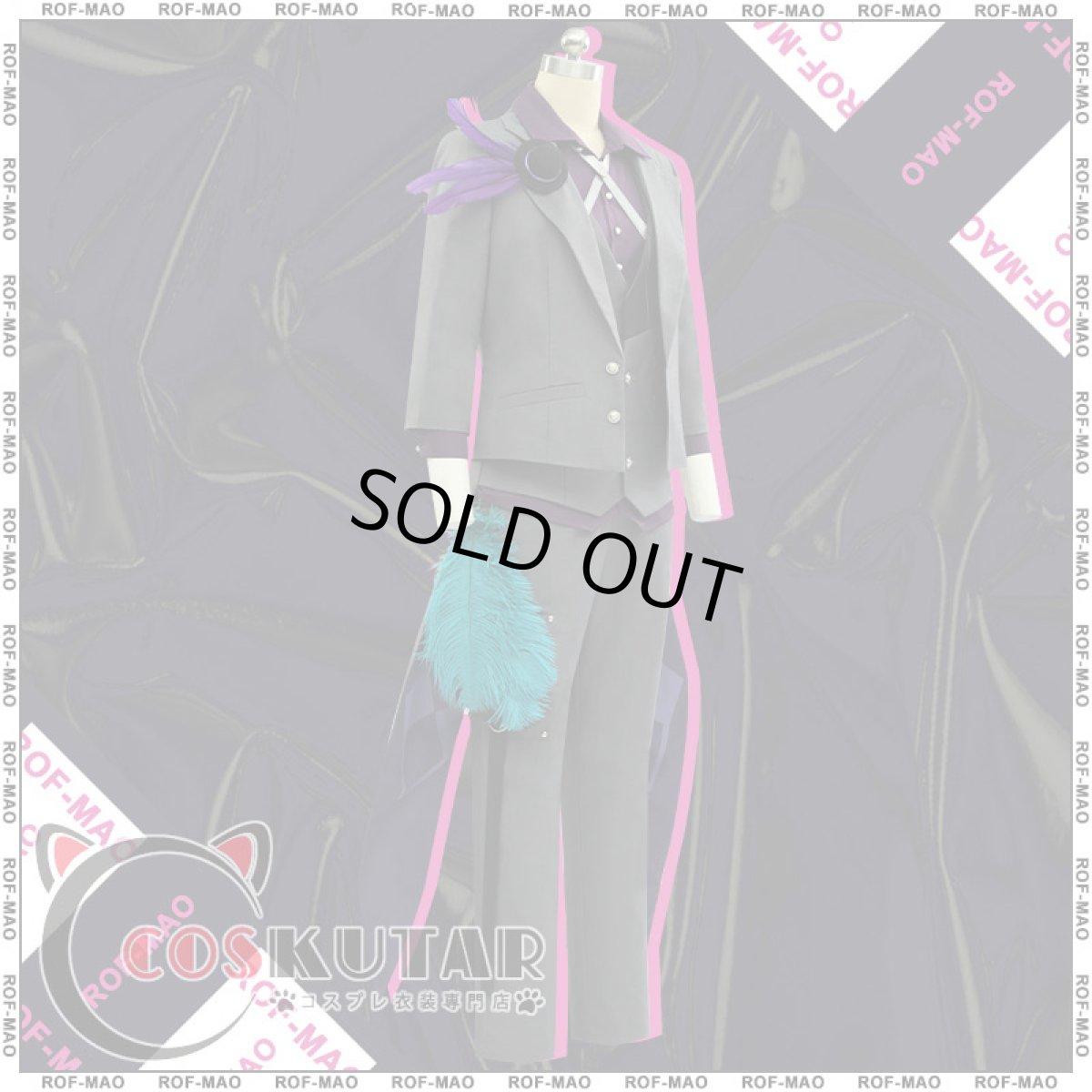 画像3: バーチャルYouTuber VTuber ROF-MAO 不破みなと コスプレ衣装 (3)