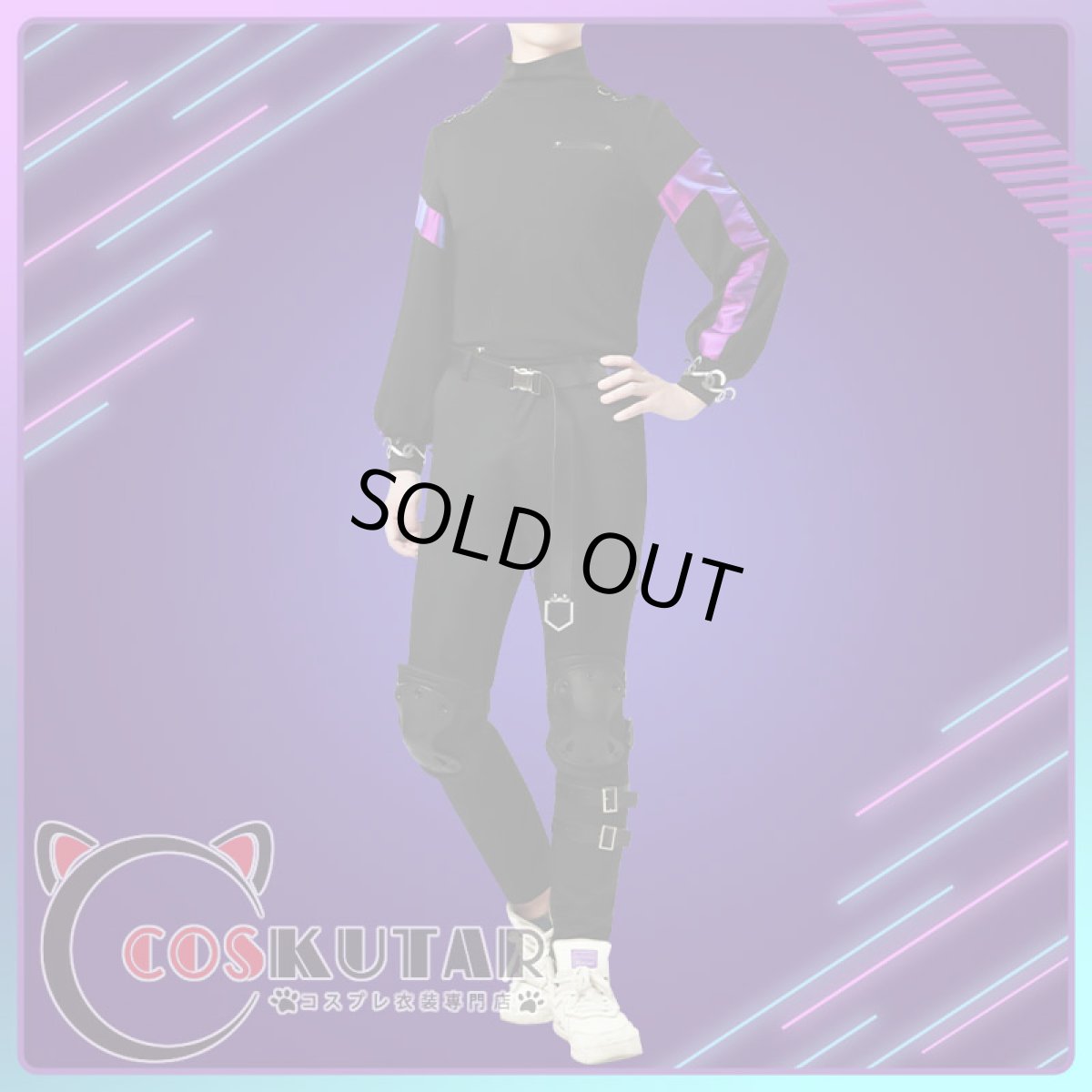 画像5: バーチャルYouTuber VTuber 不破湊 新衣装 コスプレ衣装 (5)