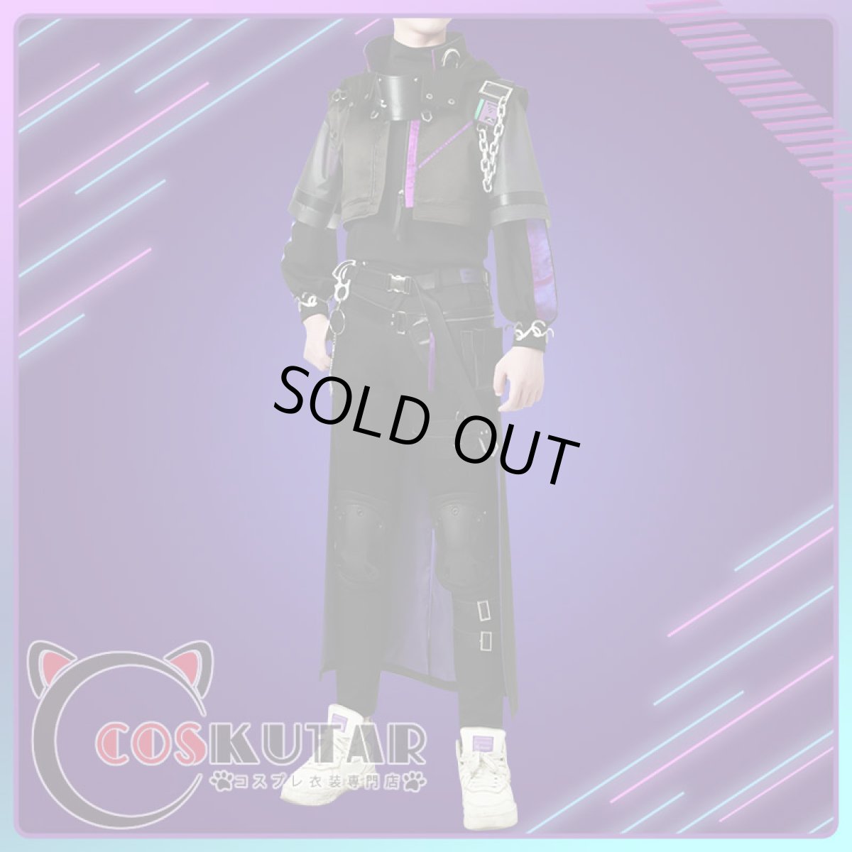 画像2: バーチャルYouTuber VTuber 不破湊 新衣装 コスプレ衣装 (2)