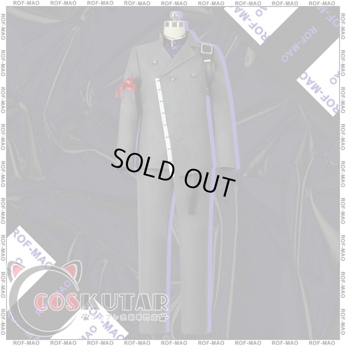 画像2: バーチャルYouTuber VTuber ROF-MAO 剣持とうや コスプレ衣装 (2)