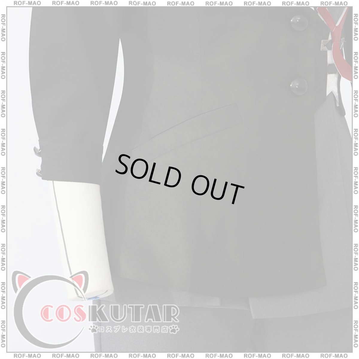 画像13: バーチャルYouTuber VTuber ROF-MAO 加賀美 コスプレ衣装 (13)