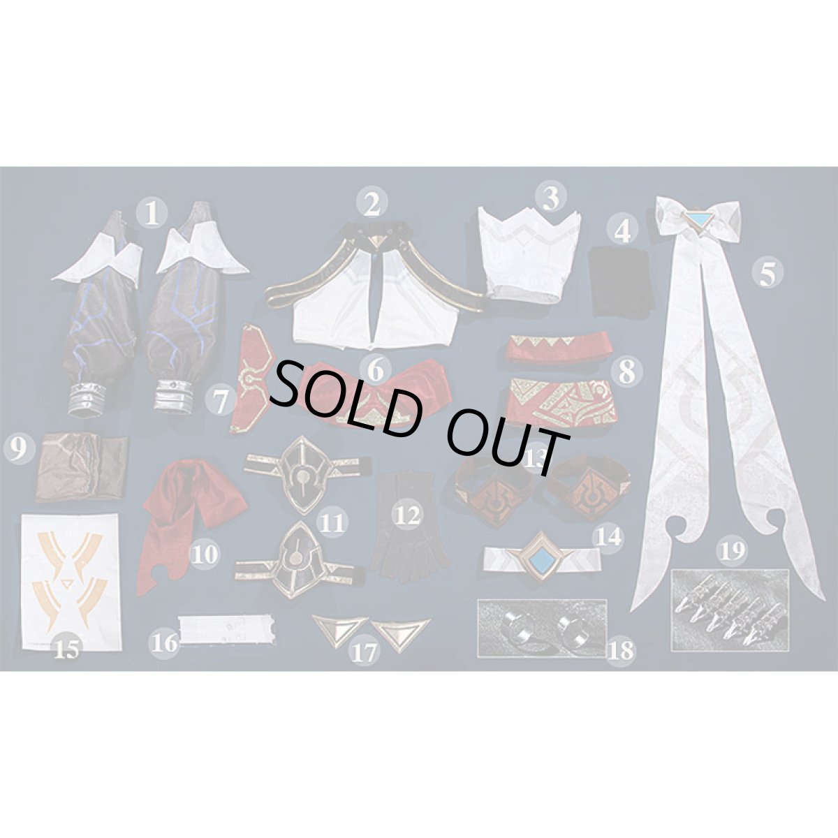 画像28: 原神 Genshin エルマイト旅団  サンドウォーター コスプレ衣装 (28)