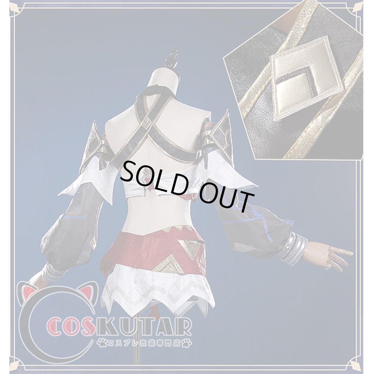 画像9: 原神 Genshin エルマイト旅団  サンドウォーター コスプレ衣装 (9)