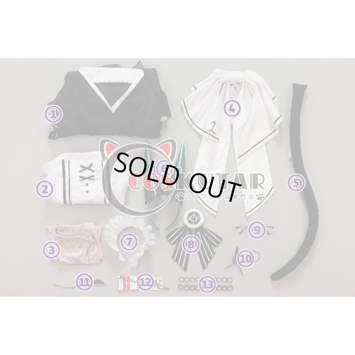 画像20: 無期迷途 ラビリンス コスプレ衣装 (20)