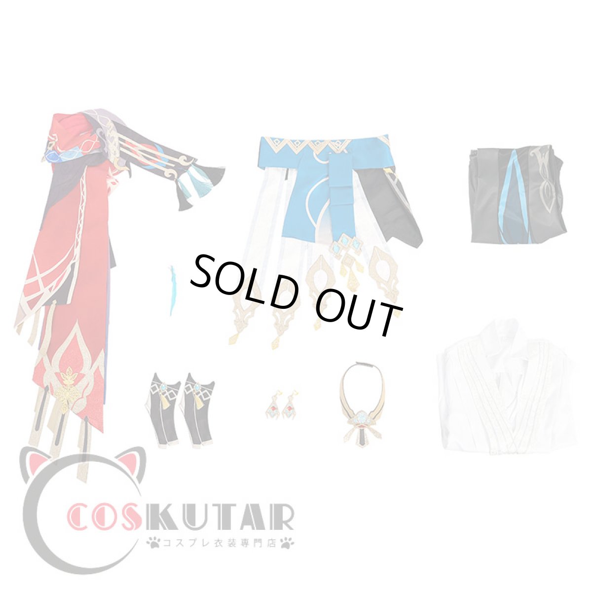 画像21: 原神 Genshin カーヴェ コスプレ衣装 (21)