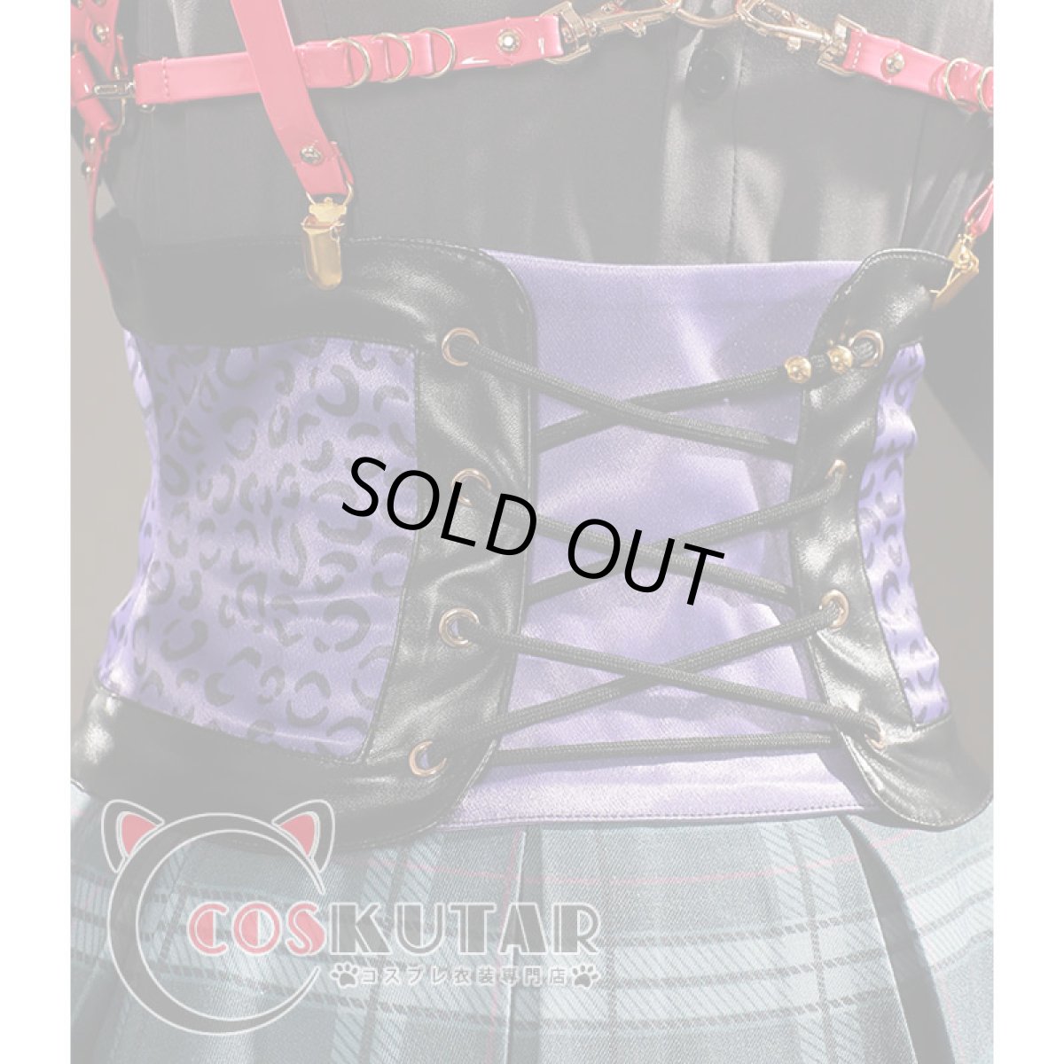 画像11: バーチャルYouTuber VTuber にじさんじEN XSOLEIL Meloco Kyoran 狂蘭メロコ コスプレ衣装 (11)