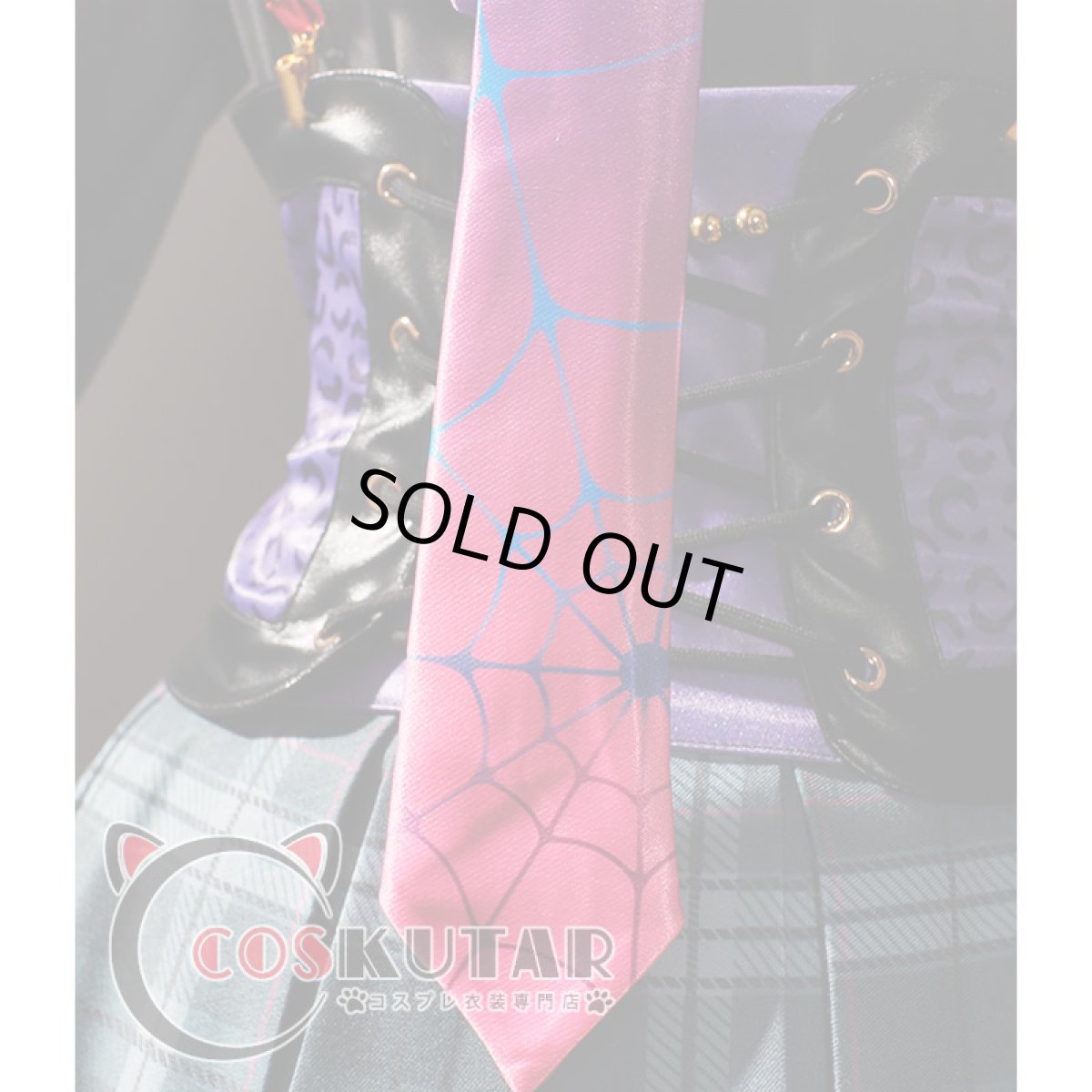 画像8: バーチャルYouTuber VTuber にじさんじEN XSOLEIL Meloco Kyoran 狂蘭メロコ コスプレ衣装 (8)