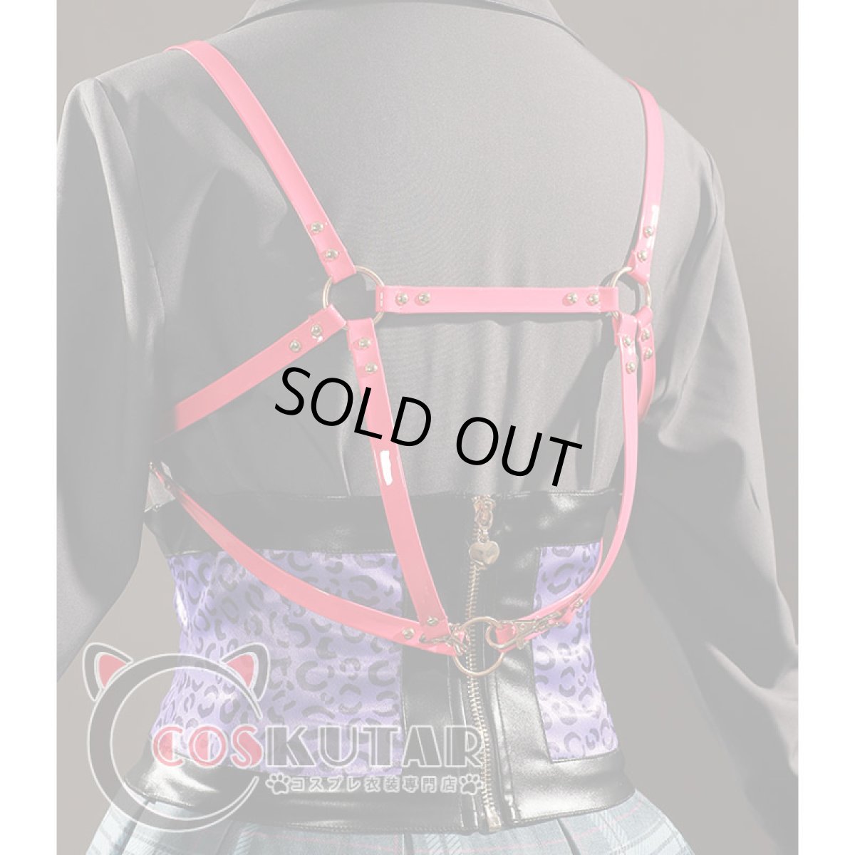 画像18: バーチャルYouTuber VTuber にじさんじEN XSOLEIL Meloco Kyoran 狂蘭メロコ コスプレ衣装 (18)