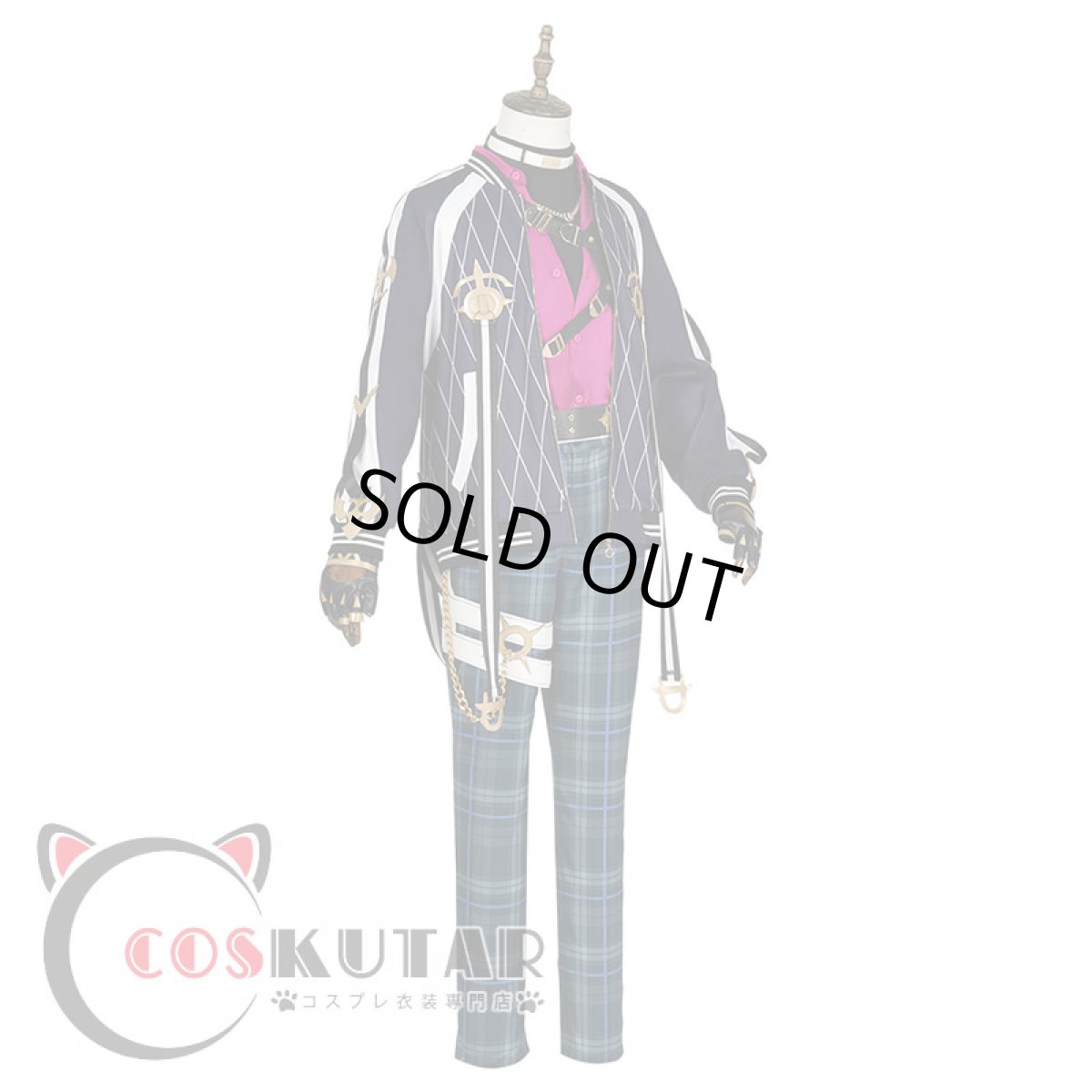 画像4: バーチャルYouTuber VTuber にじさんじEN XSOLEIL Doppio Dropscythe ドッピオ ドロップサイト コスプレ衣装 (4)