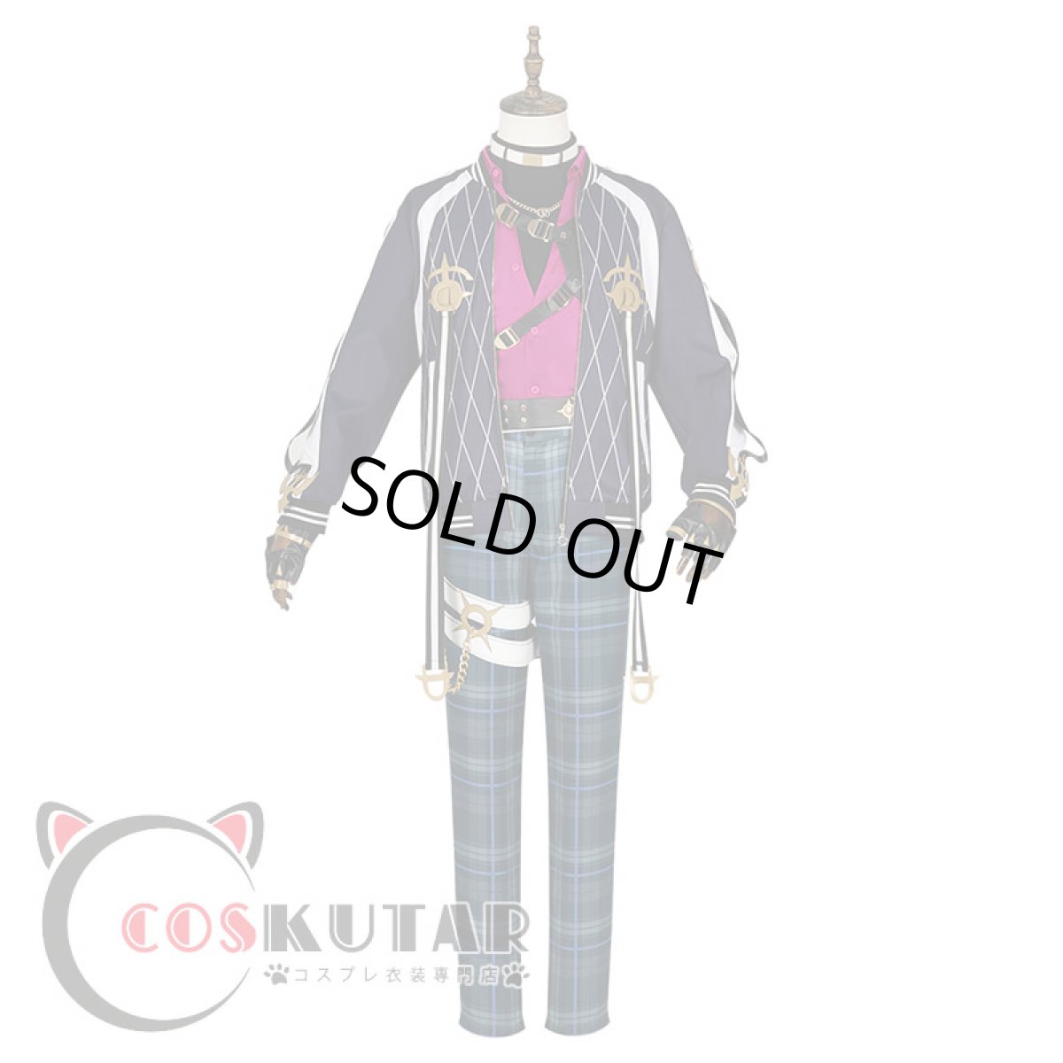 画像2: バーチャルYouTuber VTuber にじさんじEN XSOLEIL Doppio Dropscythe ドッピオ ドロップサイト コスプレ衣装 (2)