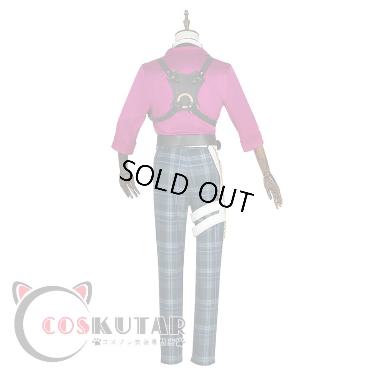 画像7: バーチャルYouTuber VTuber にじさんじEN XSOLEIL Doppio Dropscythe ドッピオ ドロップサイト コスプレ衣装 (7)