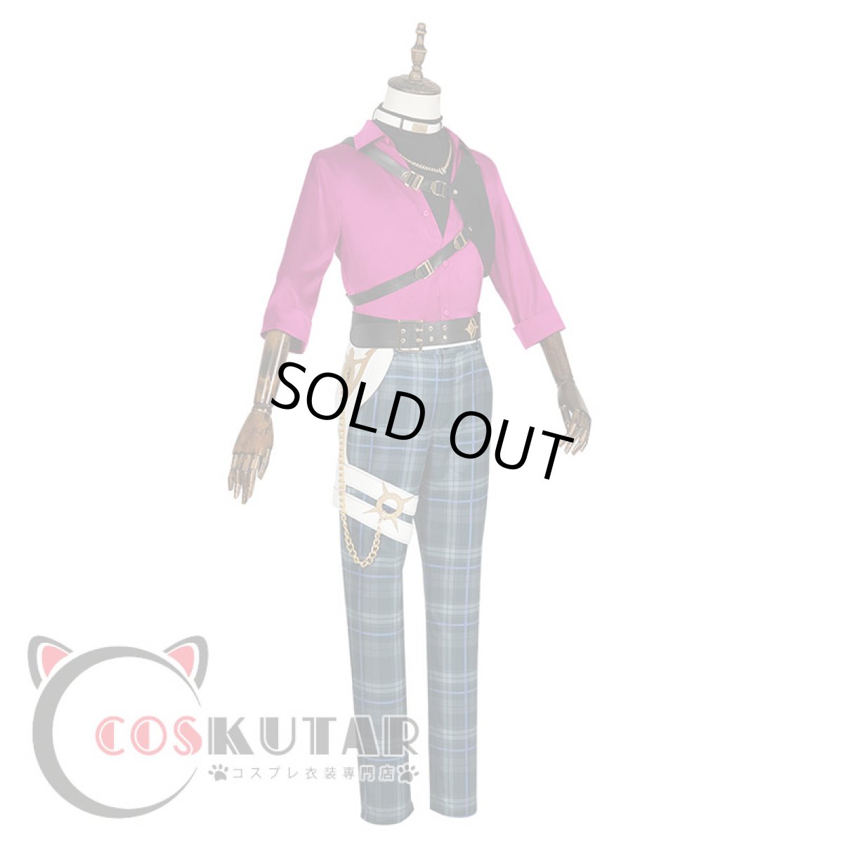 画像6: バーチャルYouTuber VTuber にじさんじEN XSOLEIL Doppio Dropscythe ドッピオ ドロップサイト コスプレ衣装 (6)