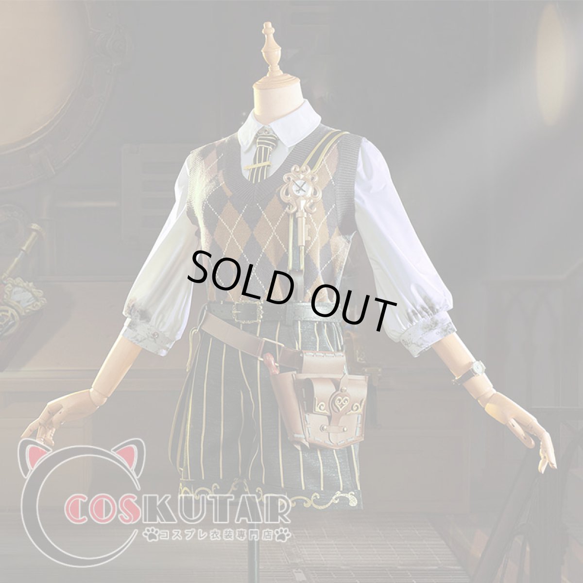 画像3: 第五人格 IdentityV 遡及シリーズ 機械技師 トレイシー コスプレ衣装 (3)