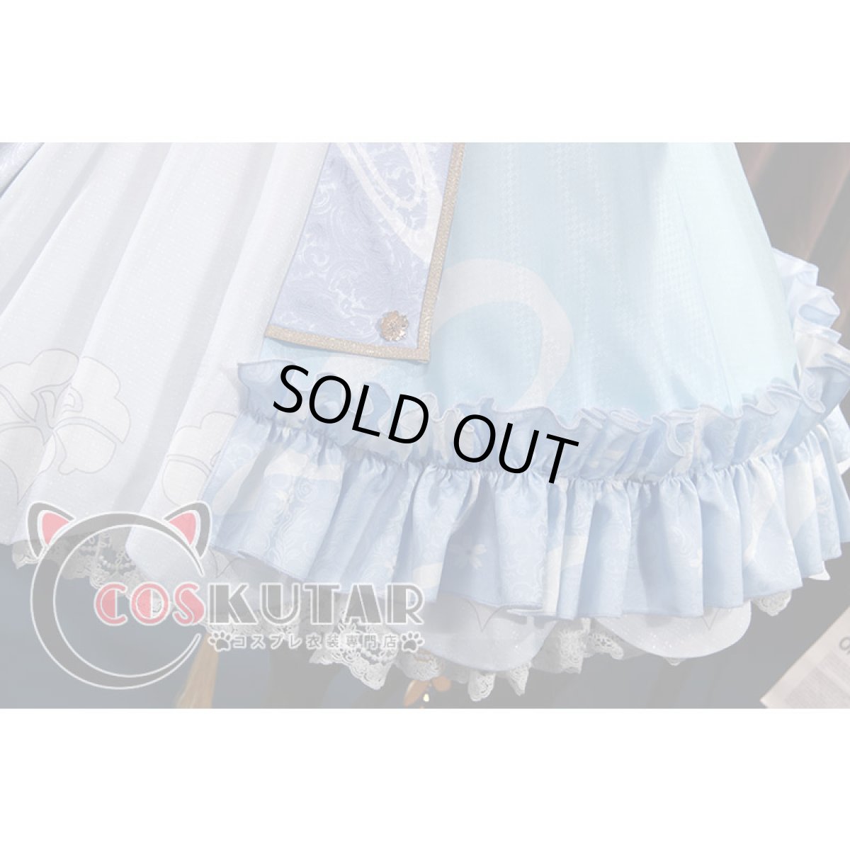 画像12: 原神 Genshin 神里綾華 花時に訪れた手紙 コスプレ衣装 修正版 (12)