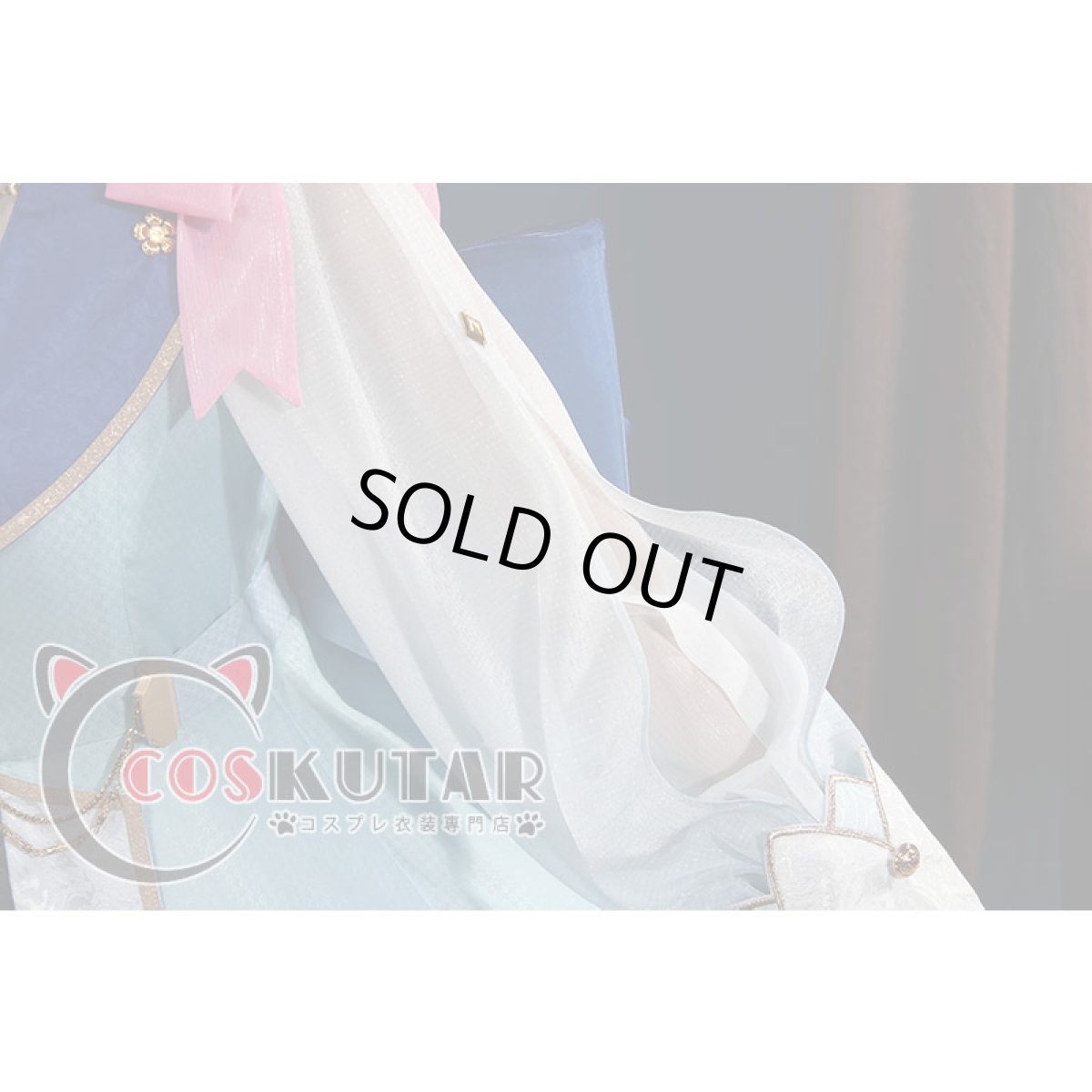 画像7: 原神 Genshin 神里綾華 花時に訪れた手紙 コスプレ衣装 修正版 (7)