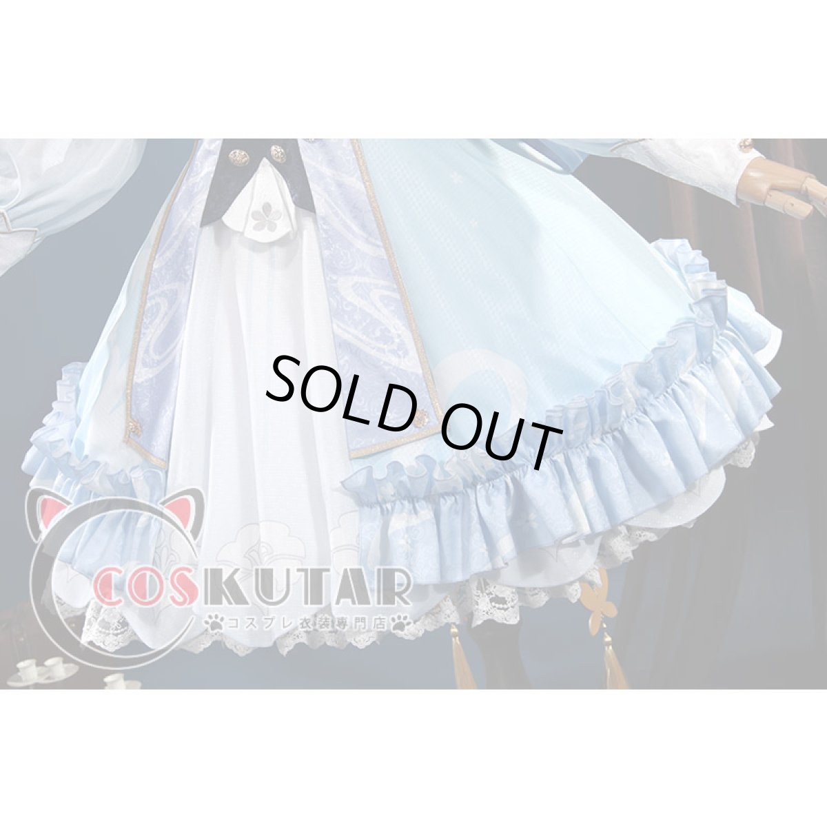 画像5: 原神 Genshin 神里綾華 花時に訪れた手紙 コスプレ衣装 修正版 (5)