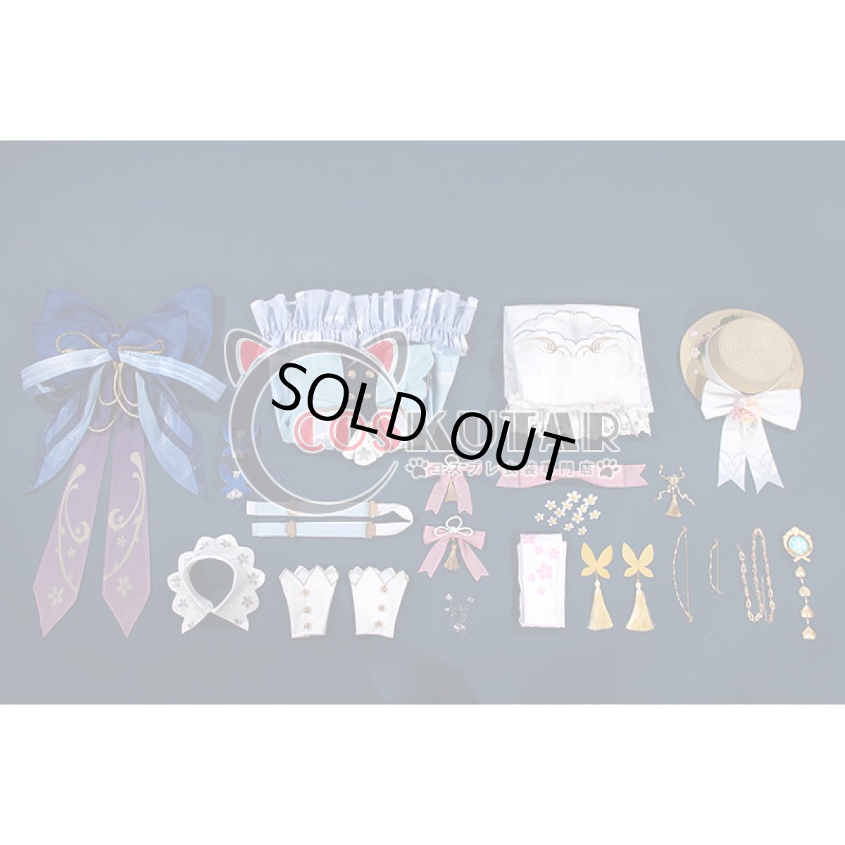 画像39: 原神 Genshin 神里綾華 花時に訪れた手紙 コスプレ衣装 修正版 (39)