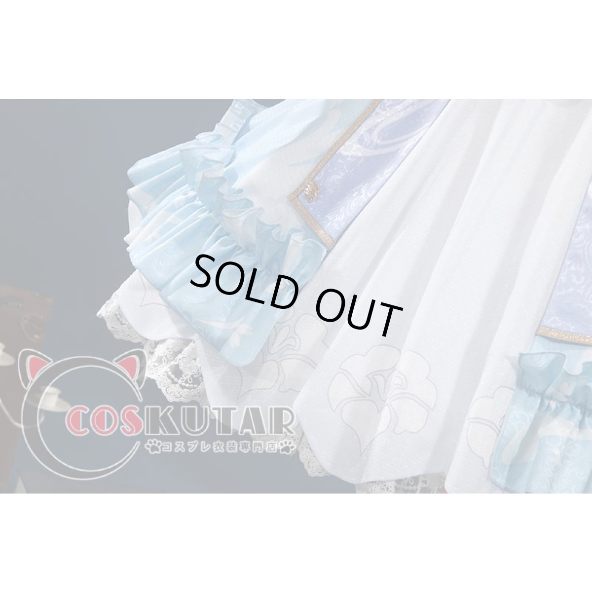 画像13: 原神 Genshin 神里綾華 花時に訪れた手紙 コスプレ衣装 修正版 (13)