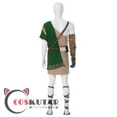 画像5: ゼルダの伝説 ティアーズ オブ ザ キングダム リンク コスプレ衣装 (5)