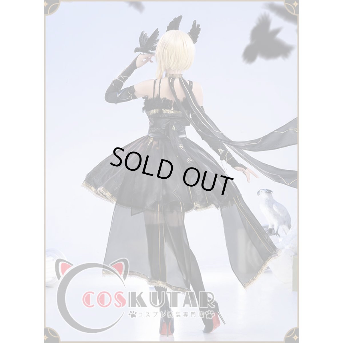 画像4: 原神 Genshin 主人公 蛍 失落の深淵 同人衣装 コスプレ衣装 (4)