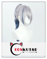 画像2: 崩壊：スターレイル 銀狼 コスプレウィッグ (2)