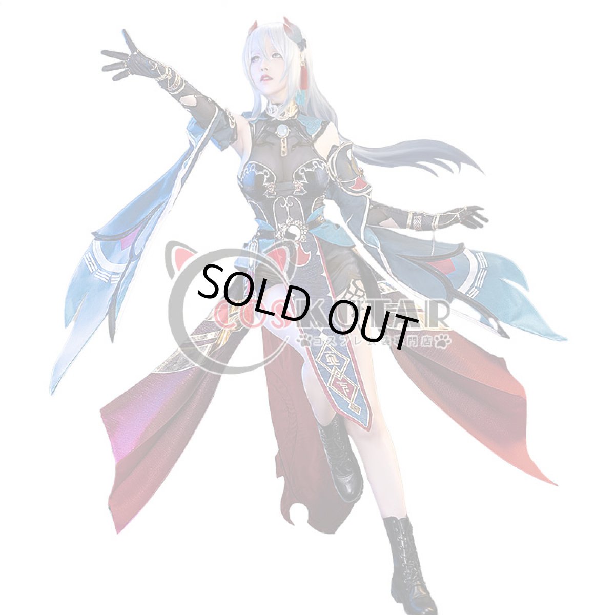 画像1: 崩壊：スターレイル 寒鴉 コスプレ衣装 (1)