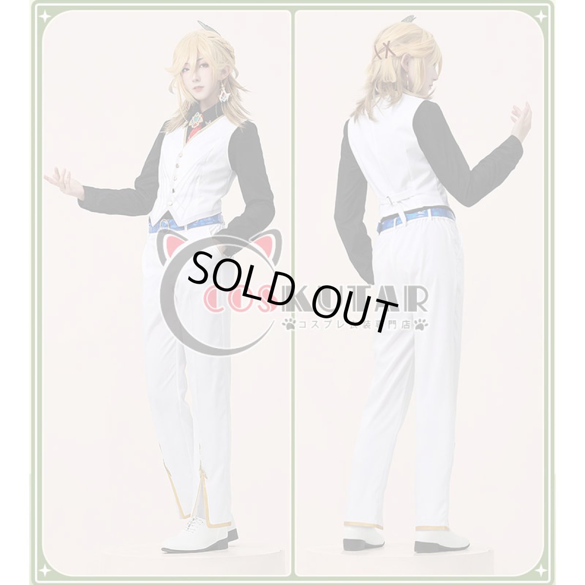 画像5: 原神 Genshin 花笑むひととき、彩のパーティー〜 カーヴェ 原神×GIGO コスプレ衣装 (5)